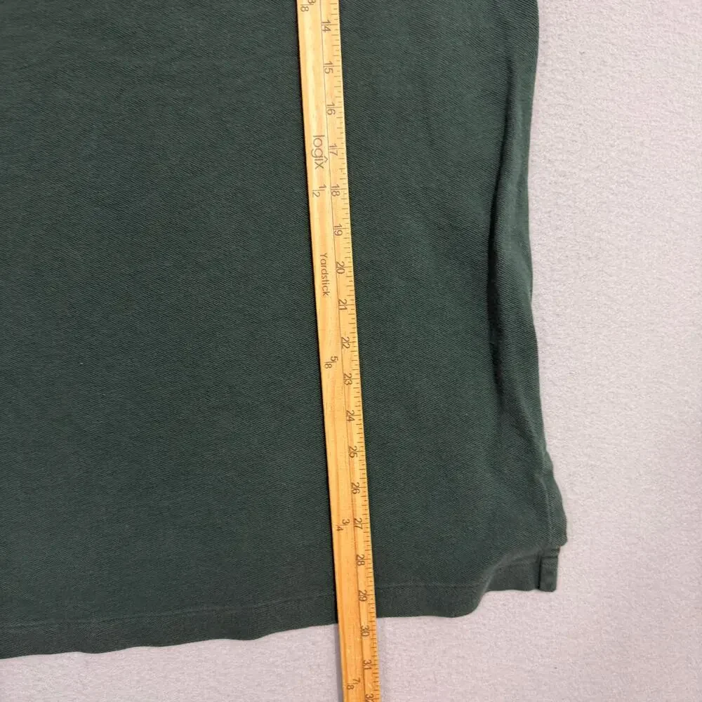 Vintage Polo Golf Ralph Lauren Shirt Mens XL Green Solid 90s Preppy Golfing Pony